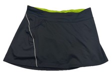 C9 by Champion Women's Athletic Skort - Black / Neon Yellow - Size M