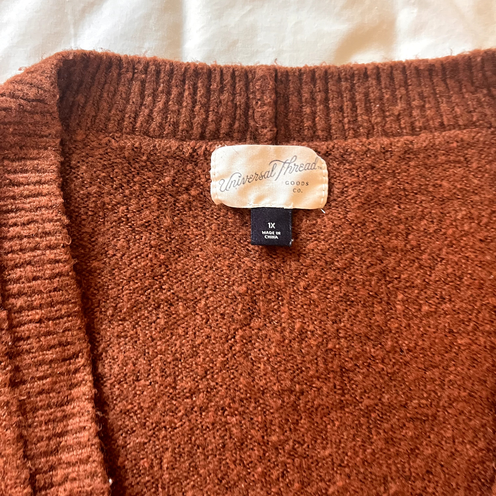 Universal Thread Plus Size Women's Rust Brown Gra… - image 8