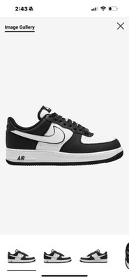 Nike Air Force 1 Low Retro QS - Reverse Panda Dunk Retro Mens Size 8 New w/ Box