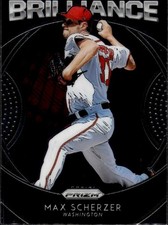 2019 Panini Prizm Brilliance #B8 Max Scherzer Washington Nationals