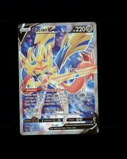 NM SWSH01: Sword & Shield Base Set Holo Zacian V (Full Art) 195/202 on eBay