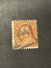 Antique US Stamp Scott #420 Benjamin Franklin Used