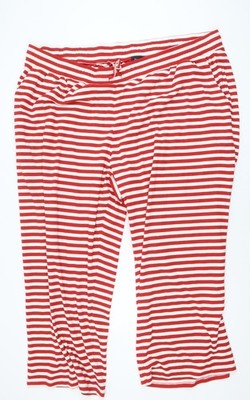 Rote Damen-Leggings UK Größe 3XL Zizzi Regular Fit Hose