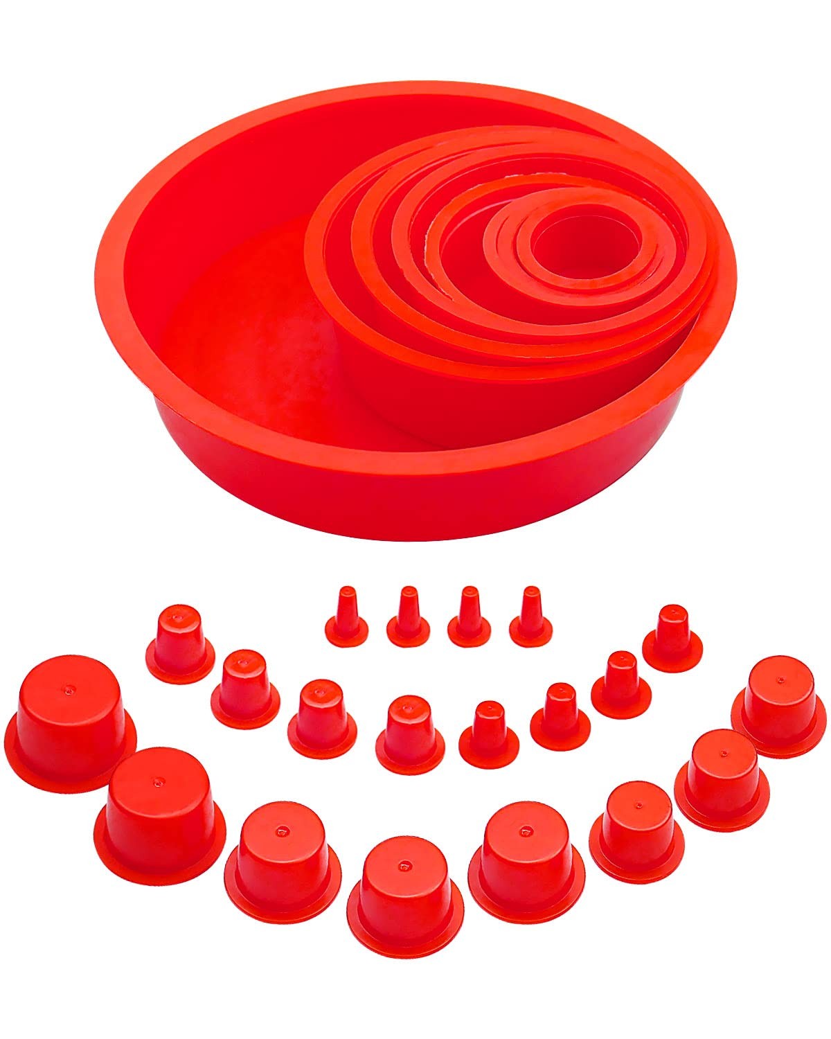 28 Pcs Automotive Cap Plug Kit 0.11"-4.37" Fit For Autoline Pro