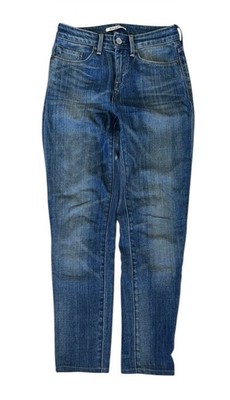 Levis Made & Crafted Women s Stitch High Slim Denim Jeans Size 26 X 27