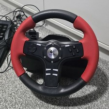 Logitech Formula Force EX Racing Wheel and Pedals for PC (Read Description)