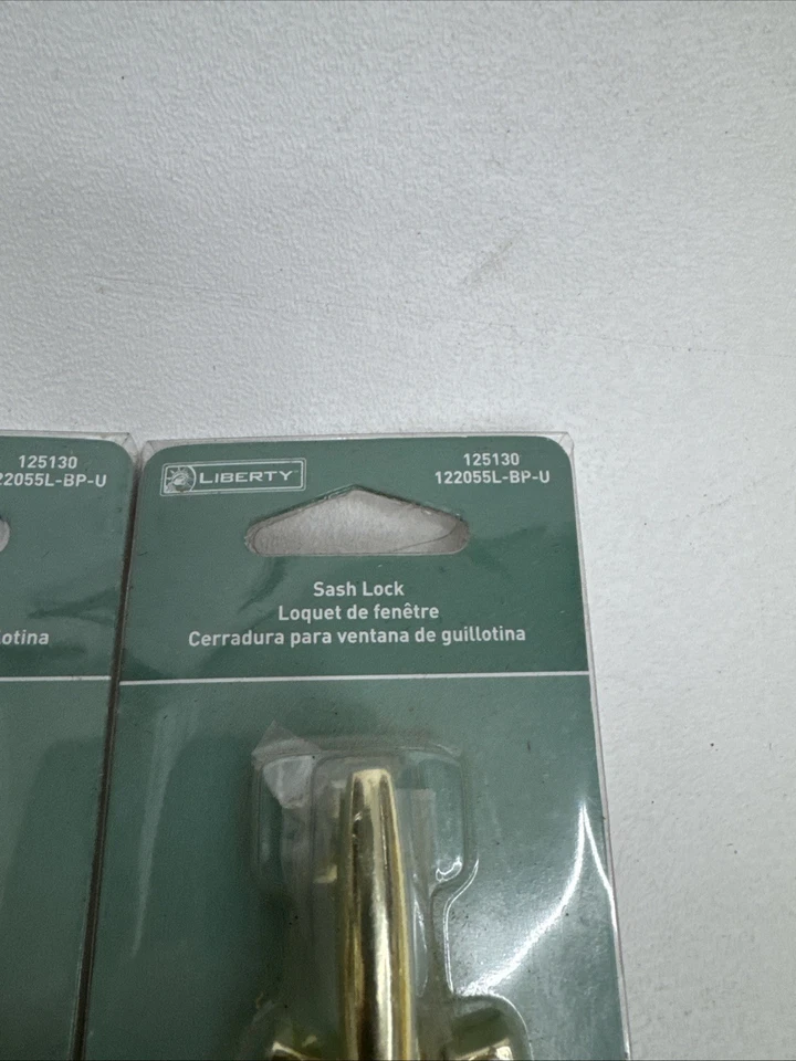 3 Liberty Sash Lock latón chapado 125130 Foto 4 de 4