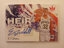 2022-23 Panini Court Kings - Heir Apparent E.J. Liddell #HA-EJP Ruby /99 (AU,...
