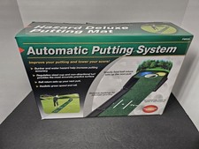Brand New 8ft Deluxe Golf Putting Mat w/ Automatic Ball Return - Indoor Outdoor