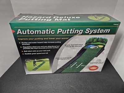 Brand New 8ft Deluxe Golf Putting Mat w/ Automatic Ball Return - Indoor Outdoor