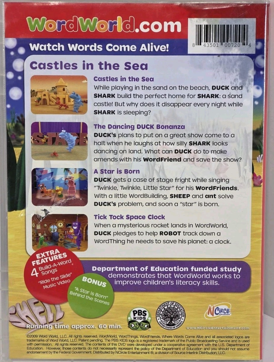 WordWorld: Castles In The Sea (DVD, 2009) for sale online | eBay