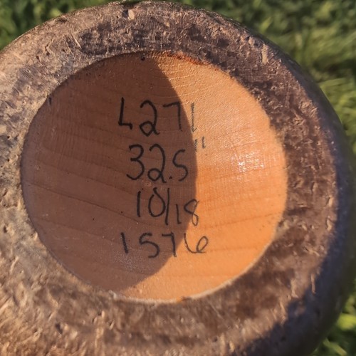 INFINITY BRAND MAPLE WOOD BAT MODEL: L271 - 32.5 - 10/18 - 1576 Needs Regripped - Picture 6 of 9