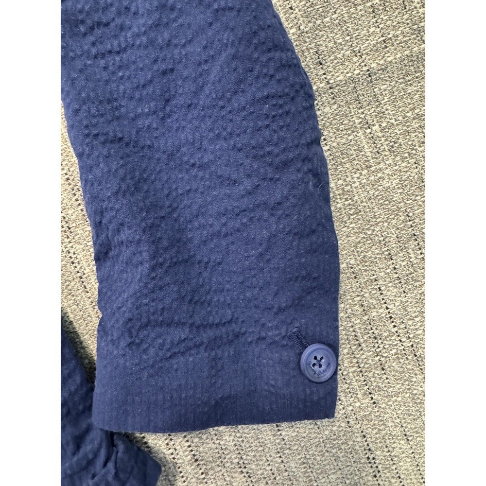 Women's Tommy Bahama Blue Stretch Jacket 2 Button Size Large Island Wear image 10