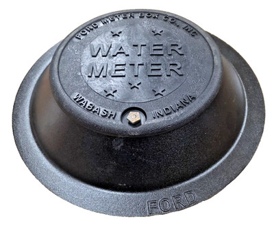 18'' Type-C Meter Box Cover, 12'' Rounded Edge Lid With AMR Bracket