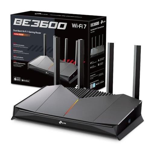 TP-Link Wi-Fi 7 Archer GE230 Router Gaming Dual-Band BE3600Mbps, 2 Porte 2.5Gbps - Foto 1 di 6