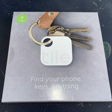 Tile - Attach Me To Anything Bluetooth Keys Phone Finder Pack Of 4 PlsCDesc NIB