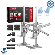 2 Pack Heavy-Duty Adjustable Furniture & Construction Hand Jacks