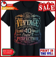 Vintage 1985 Limited Edition Shirt 40 year old 40th Birthday T-Shirt