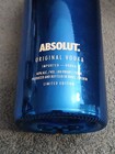 Absolut ELECTRIK Shiny Blue Mirror - Empty Vodka Bottle (No Cap) 750ml Ltd Ed. — photo 7