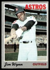 1970 Topps Card Baseball Jim Wynn Houston Astros #60 EX+