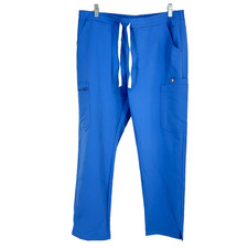 Figs Women MP Yola Scrub Pant Skinny Ceil Blue Doctor Nurse Tech Hospital Medic