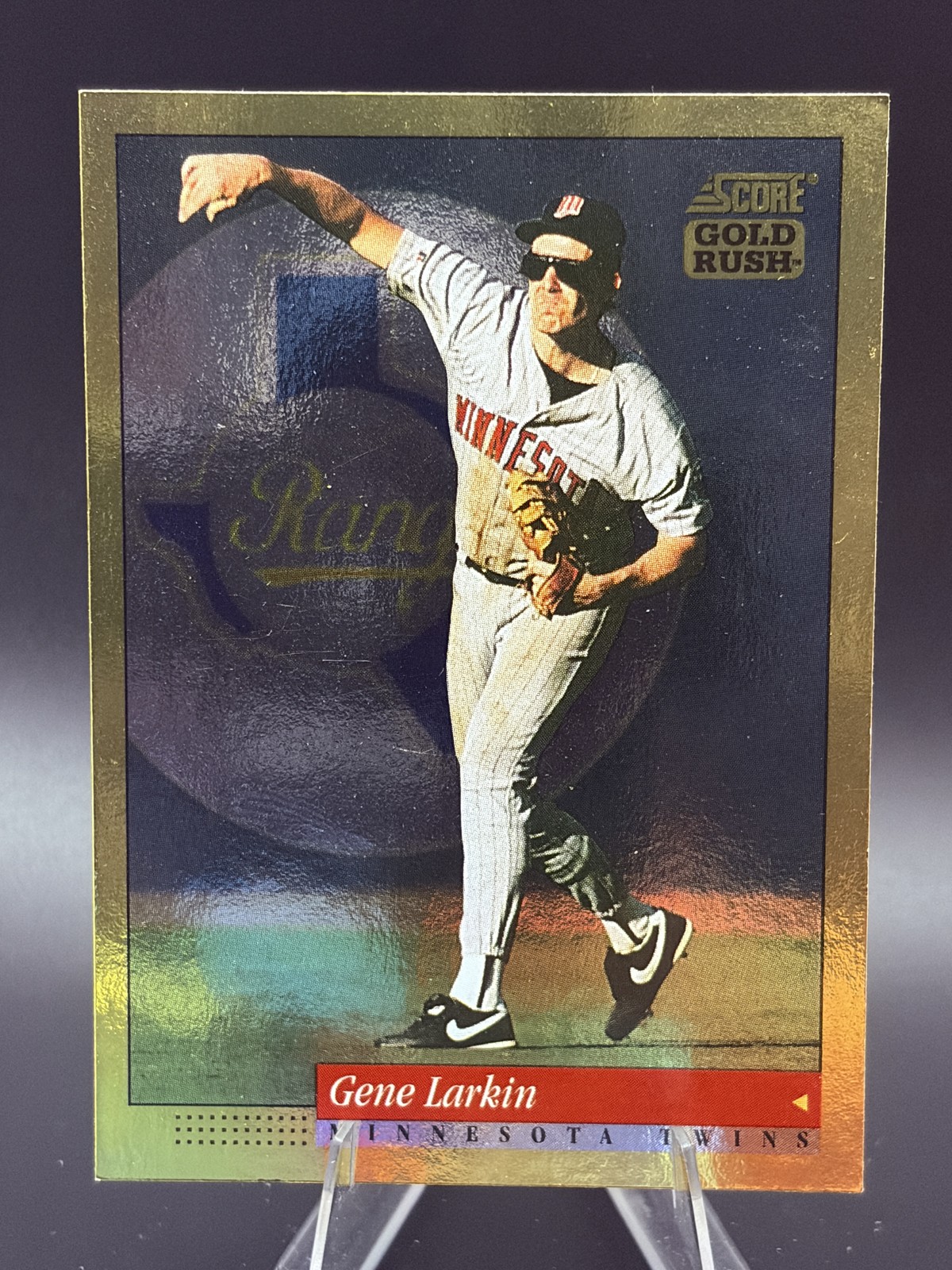 #288 Gene Larkin 1994 Score Gold Rush Minnesota Twins