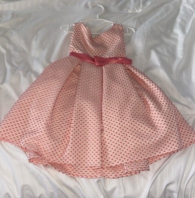 Sweet Kids Inc Girls Pink Fit & Flare Princess Dress Bow Accent Size 2