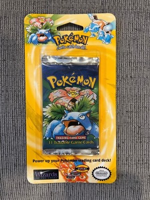 WOTC New SEALED VENUSAUR 1999 Pokemon BASE SET Blister BOOSTER