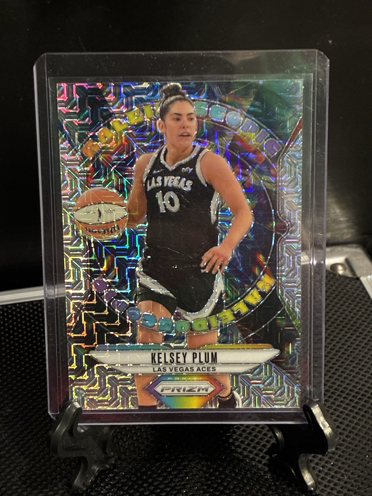 2024 Panini Prizm WNBA Kaleidoscopic Kelsey Plum Mojo /25