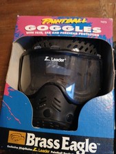 Brass Eagle by Z Leader Paintball Mask Goggles Black Adult Size eye protection