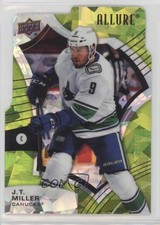 2021-22 Upper Deck Allure Green Rainbow Die-Cut 56/99 JT Miller #26 0sk2
