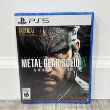 METAL GEAR SOLID Δ Snake Eater Tactical Ed PS5 New Sealed