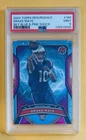 2024 Topps Resurgence Drake Maye Sky Blue & Pink Shock Refractor #164 Rookie