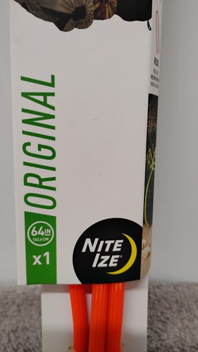 2 NEW-Nite Ize Gear Tie Reusable Rubber Twist Tie 64" Orange. ( 03) - Picture 5 of 6