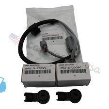 OEM 2pcs For Toyota Cruise 89615-06010 Engine Knock Sensor & Harness 89615-20090