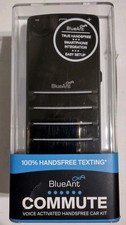 BlueAnt Commute Bluetooth Handsfree True Speech to Text Car Speaker Kit OPEN BOX