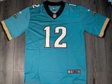 Travis Hunter #12 TEAL Jacksonville Jaguars Stitched Football Jersey Large