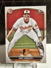 Mac Horvath 1st Bowman 2023 Bowman Draft # BD-90