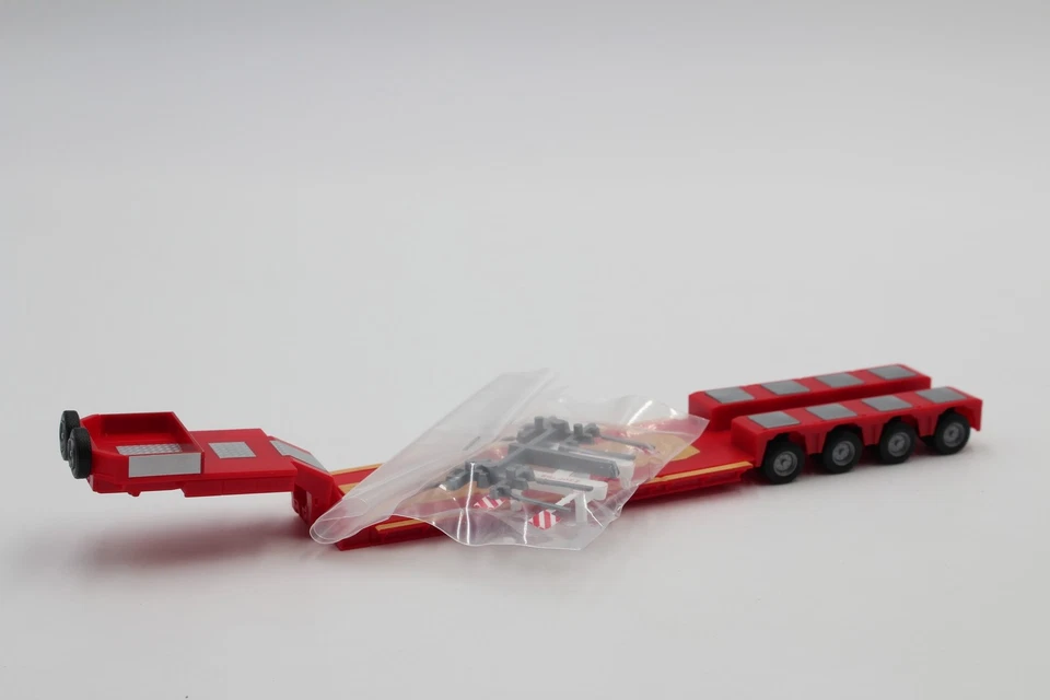 Herpa Nooteboom Pendel-X Tieflader rot Nr. 671264 1:87 /HS1005