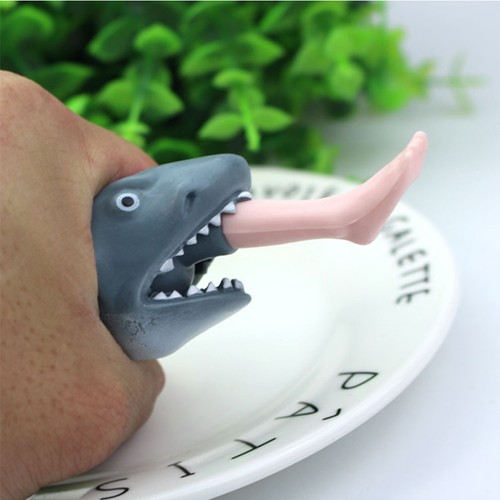  Man-eating Shark Toy Scary Prank Wacky Toys Squeezing Toys Stress Relief Toy - Zdjęcie 2 z 3