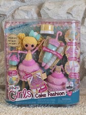 Lalaloopsy Girls Candle Slice O' Cake Doll Playset Fashion Set w/ Accessories