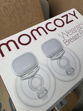 Momcozy S12 9-Levels Double Wearable Breast Pump - White, New Open Box