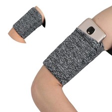 Cell Phone Armband for Running Walking - Small Cellphone Wrist Band Sleeve Ba...