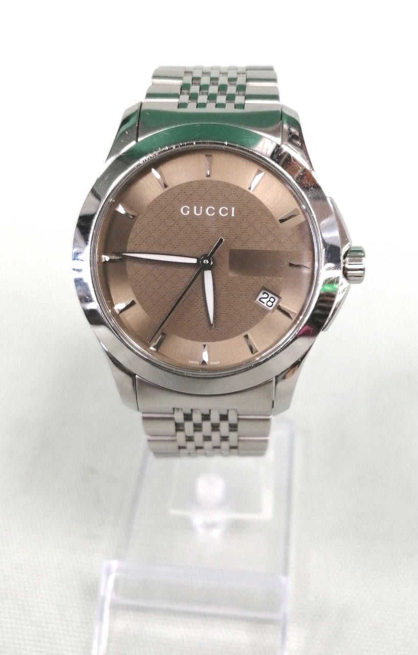 GUCCI Quartz Analog Wristwatch Model 126.4