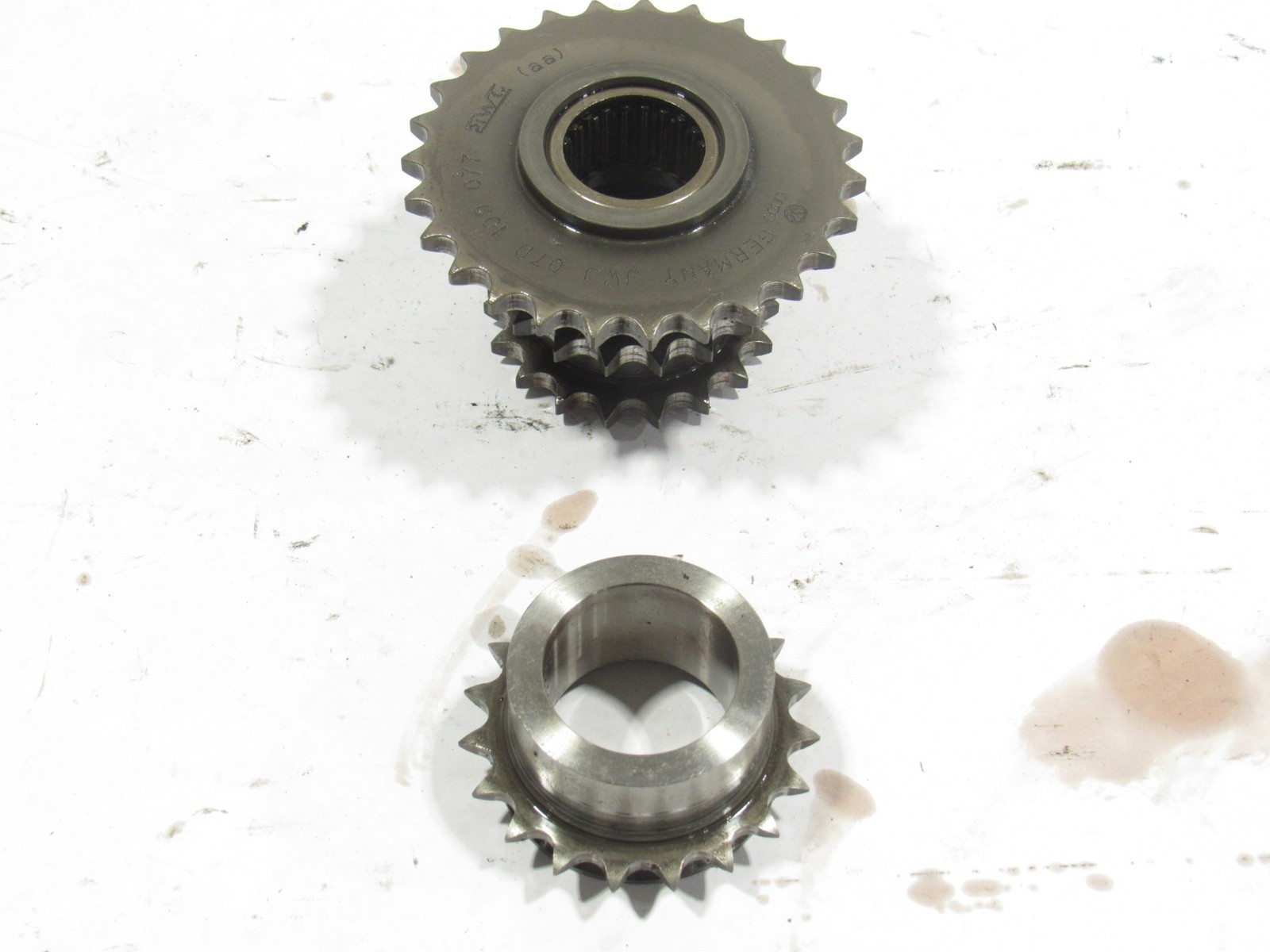 12-18 Bentley Continental GT W12 2015 Engine Timing Chain Crank Sprocket Set |:A