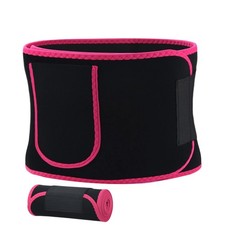 Waist Trimmer Sweat Waist Trainer Breathable Neoprene Back Support For Richly