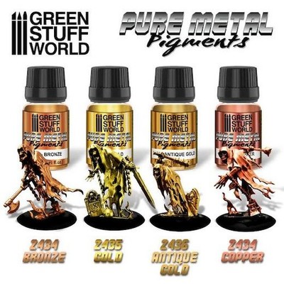 Green Stuff World Pure Metal Pigments 30ml