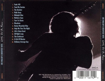 JOE WALSH'S GREATEST HITS: LITTLE DID HE KNOW... NEW CD
