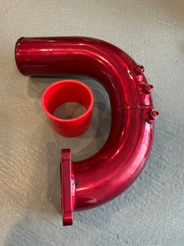 High Flow Intake Elbow Tube Pipe For 2003-2007 Dodge Ram 2500 3500 5.9L Cummins - Image 4 of 4