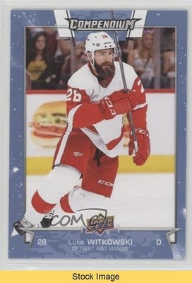 2017-18 Upper Deck Compendium Blue Luke Witkowski #684 READ 7l6